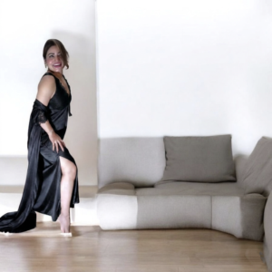 Hot 2 Part Nighty Black